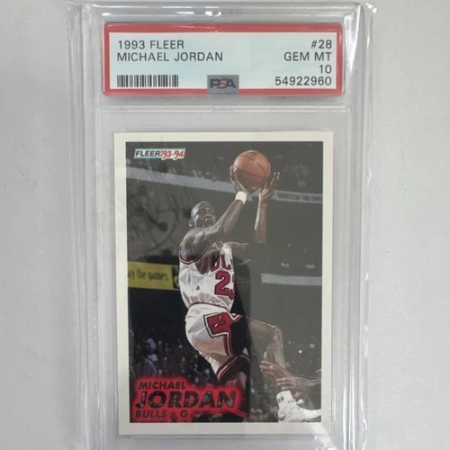 Jordan 1993 Fleer Base Set Jordan #28