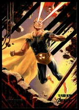 2022 Fleer Ultra Marvel Avengers Hyperion #32 Green Foil