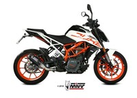 Auspuff Endtopf Mivv MK3 KTM 125 Duke 2017 - 2020
