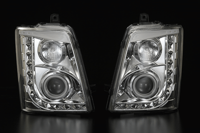 💡 Faros LED Tipo Ikering Para Suzuki Carry DA63T / DA65T – Interior Negro – Estilo JDM – Marca REIZ