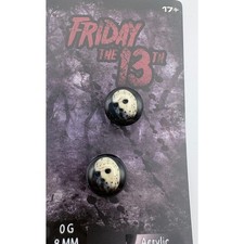 Friday The 13th Jason Mask 8MM Gauges