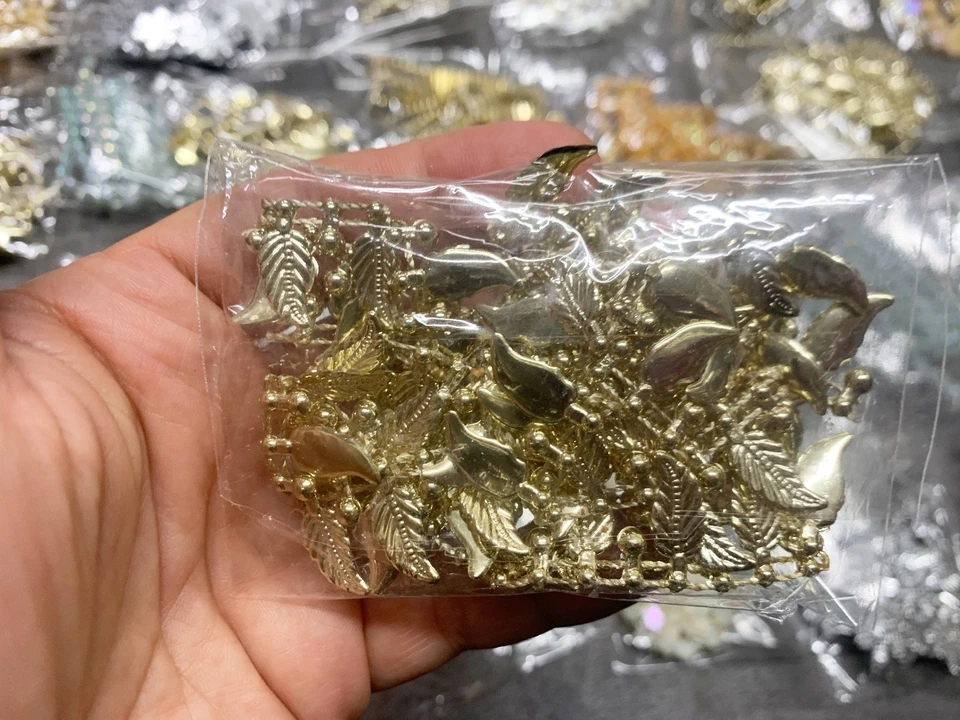 XXL Bastel-Kettchen Set 💫 ü. 200 Stück gold, silber, bronze, bunt Jittenmeier 4 - Bild 3 von 4