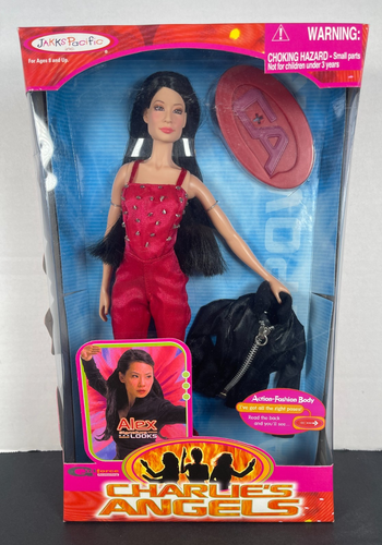 Charlie's Angles Alex 11,5 Zoll Puppe Lucy Liu (2000) Jakks Pacific Inc. Neu im Karton