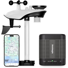 Sainlogic WiFi Smart Weather Station SA7 with 24H/ 7D Accurate Weather Forecast