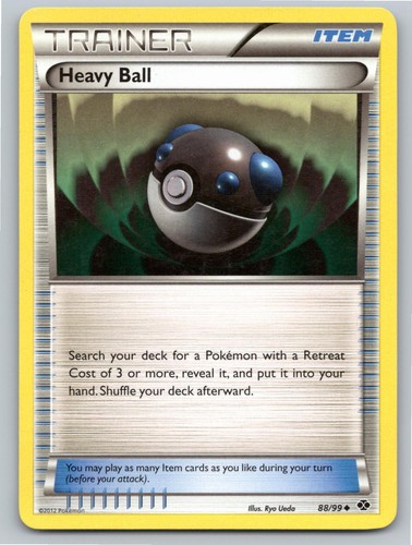 2012 POKEMON HEAVY BALL NEXT DESTINIES 88/99 UC LP A88364 FREE S&H