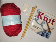 Learn to Knit for Beginners Knitted Accessories kit