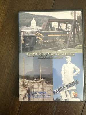 Capital to the Quarries Montpelier, Barre VT & Beyond DVD - Barre Rocks -Sealed
