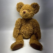 Vintage Brown 18 Inch Stuffed Toy Teddy Bear Used See Des