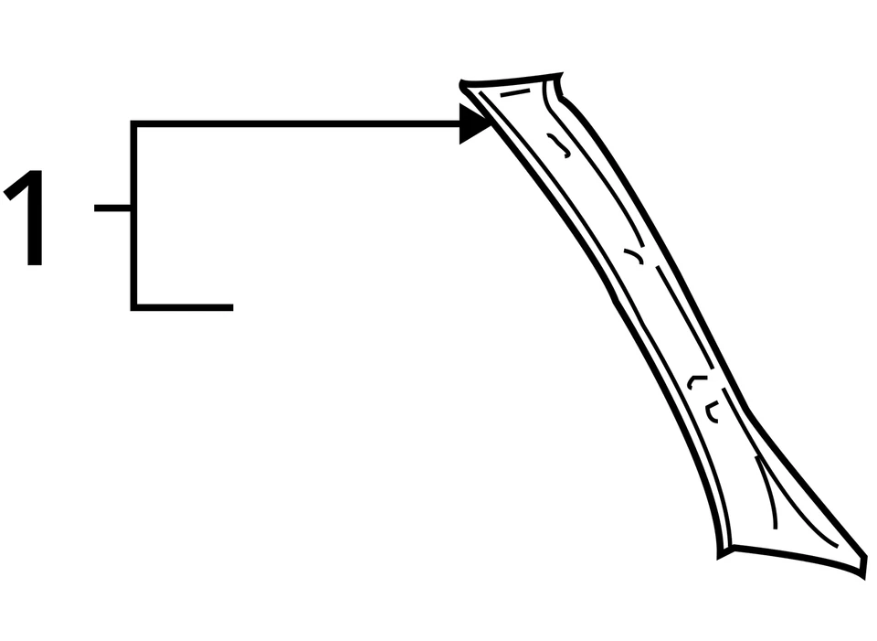 Chevrolet GMC Trailblazer Envoy 2005-2009 moldura ASM con hilo SI *L 15782066 Foto 4 de 4