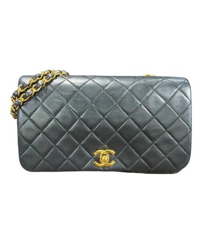 CHANEL Single Flap Chain Shoulder Bag  #064