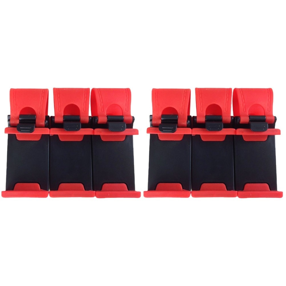 Set of 2 Smartphone Autohalterung Autohalterhalter Lenkrad -Telefonhalter