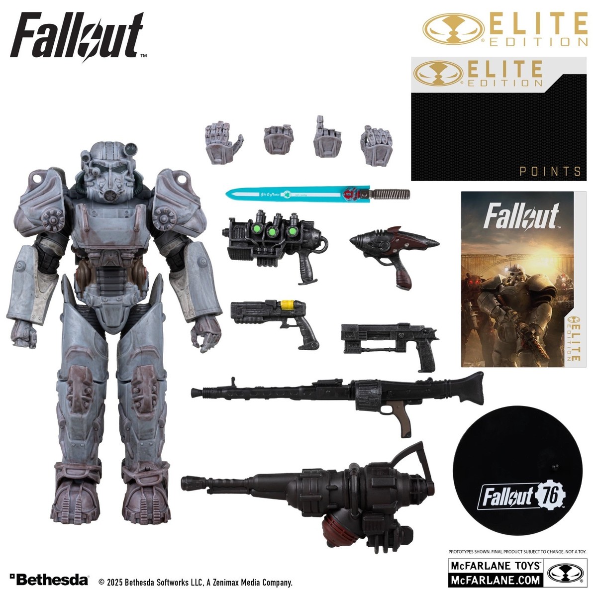 McFarlane Fallout 76 No. 02 T-60 power armor 1/10 Action figure | eBay