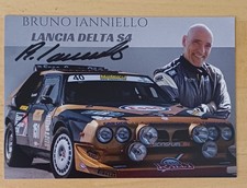 Autogrammkarte,Lancia Delta S4,Eifel Rallye Festival 2026,sig.Bruno Ianniello
