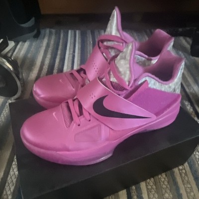 Nike Zoom KD 4 ''Aunt Pearl'' 2024 Pinkfire 2/Black HF9098-600 New