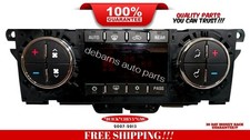 2007-2013 Acadiaenclavetraverse Ac Heater Temperature Climate Control 2007-2013 Acadiaenclavetraverse Ac Heater Temperature Climate Control