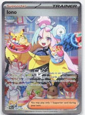 Iono Holo Special Illustration Rare SV02: Paldea Evolved 269/193 NM on eBay
