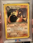 Pokémon Dark Charizard 4/82 Team Rocket Holo Rare 1st Edition 80 HP English