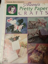 Leisure Arts Presents Aleene's Pretty Paper Crafts Leaflet 106213 S12
