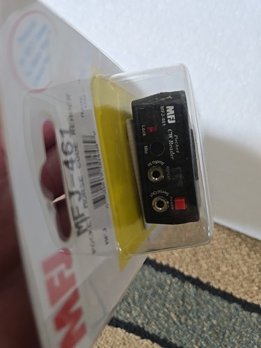 MFJ-461 Pocket Morse Code Reader - Unopened - Zdjęcie 4 z 4