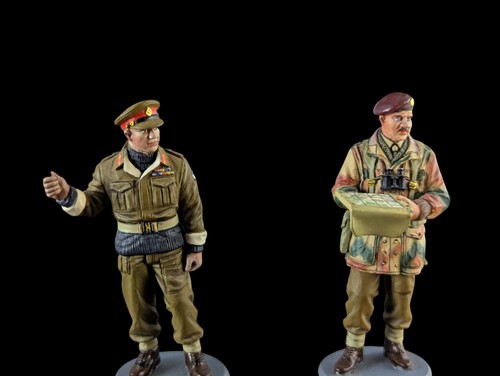 Falta 1 figura King & Country Soldiers MG076 Planning Market Garden - Imagen 4 de 13