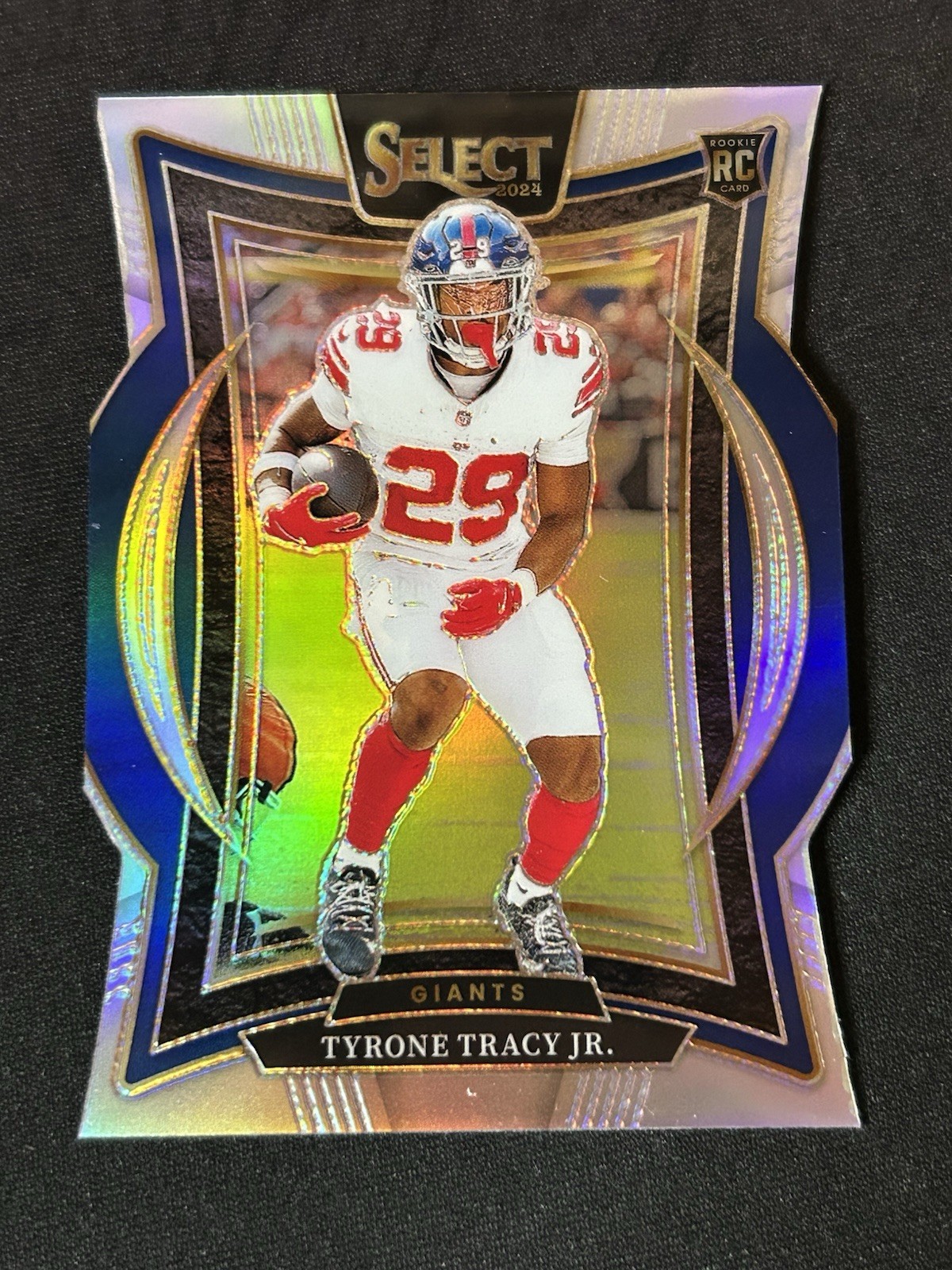 2024 Panini Select Tyrone Tracy Jr. Concourse Die Cut Silver Prizm #61 (RC)