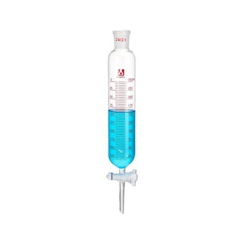 Pistón de vidrio de laboratorio de borosilicato embudo separador cilíndrico de 25 ml-1000 ml - Imagen 6 de 11
