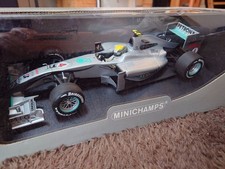 MINICHAMPS 1:18 F1 Mercedes Nico Rosberg 2010 Show Car Model New
