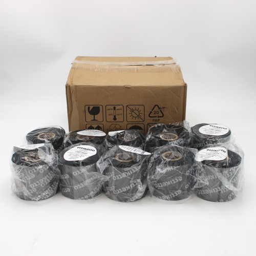Ettiketto LI487-06001 60mm x 450m Thermal Transfer Rolls In Black 400775