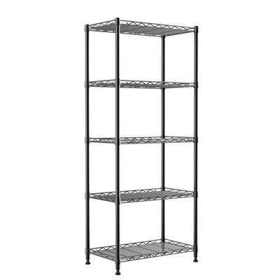 5-Wire Shelving Metal Storage Rack Adjustable Shelves,Standing Storage Shelf ...