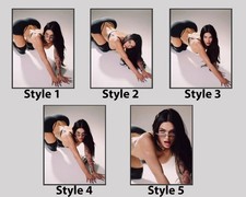 Megan Fox Sexy Aesthetic Fashion Bedroom Photoshoot Collection Poster 