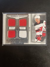 Seamus Casey 2024 Upper Deck The Cup #F-SC Jersey Foundations Quad GU PATCH /99