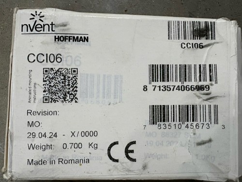 Nvent Internal Baying Brackets, CCI, 46x101x22mm, Zinc Plated, Mild Steel - Picture 2 of 2