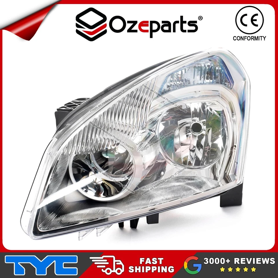 LH LHS Left Hand Head Light Lamp For Nissan Dualis J10 Series 1 2007~2009 - Image 2 of 4
