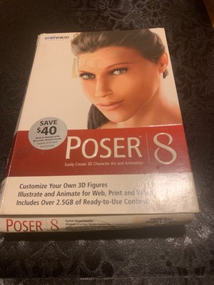 Poser 8 & Debut - Anime Studio 9 - Corel Video Studio Ultimate