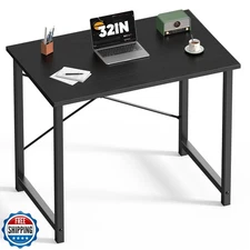 DUMOS 32 Inch Office Small Computer Desk Modern Simple Style Writ