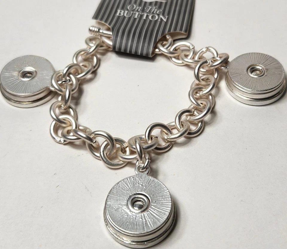 University Of Texas Longhorns Collectible Premium Button Bracelet (Heavy Duty) - Image 2 of 3