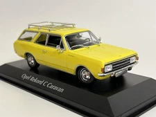 MAXICHAMPS,1969 OPEL Rekord C Caravan Yellow, 1/43, MXC940046110