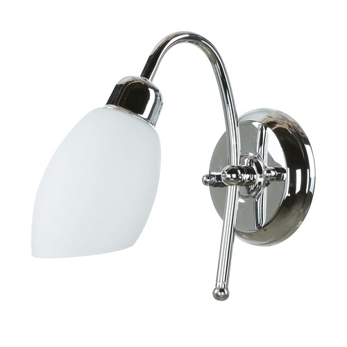 Applique In Cromo In Ottone Classico Elegante ISMENE Per Bagno E Corridoio - Foto 2 di 8