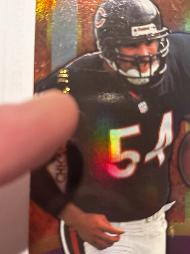 2000 Collector's Edge Masters - Future Masters Brian Urlacher #FM5 Gold /2000 RC - Image 3 of 3