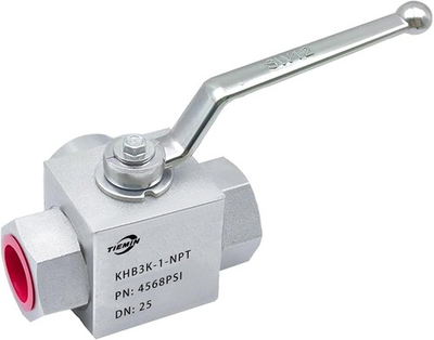 #ad High Pressure Hydraulic Valve 3 Way 1 Inch 4568 PSI 315bar High Pressure1quot;NPT $46.54