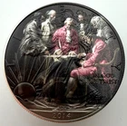 Signing Declaration of Independence American Silver Eagle 1oz Silver Dollar Coin