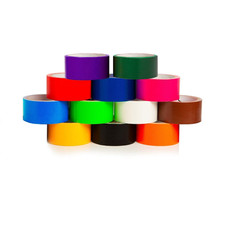 12 Assorted Colored Duct Tapes 10 Yards X 2 Inch Rolls,12 Multi Purposes Brig...