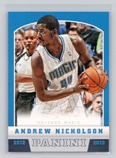 Andrew Nicholson 2012-13 Panini Basketball #221 Orlando Magic Rookie RC