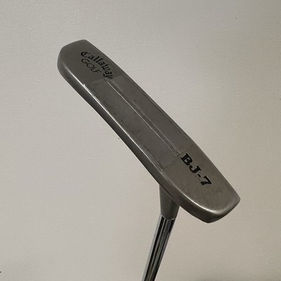 RH Vintage Callaway Golf Bobby Jones BJ-7 35  Blade Putter w/ Flat Cat Grip EUC