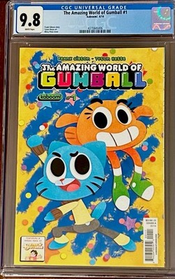 Amazing World Of Gumball #1 CGC 9.8 kaboom! 2014 Ghost Key 1st Appearances 1/10
