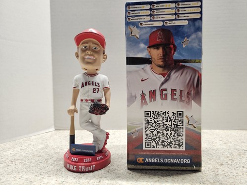 Mike Trout Los Angeles Angels MLB 2024 SGA Bobblehead NIB 11x's All-Star - Picture 12 of 15