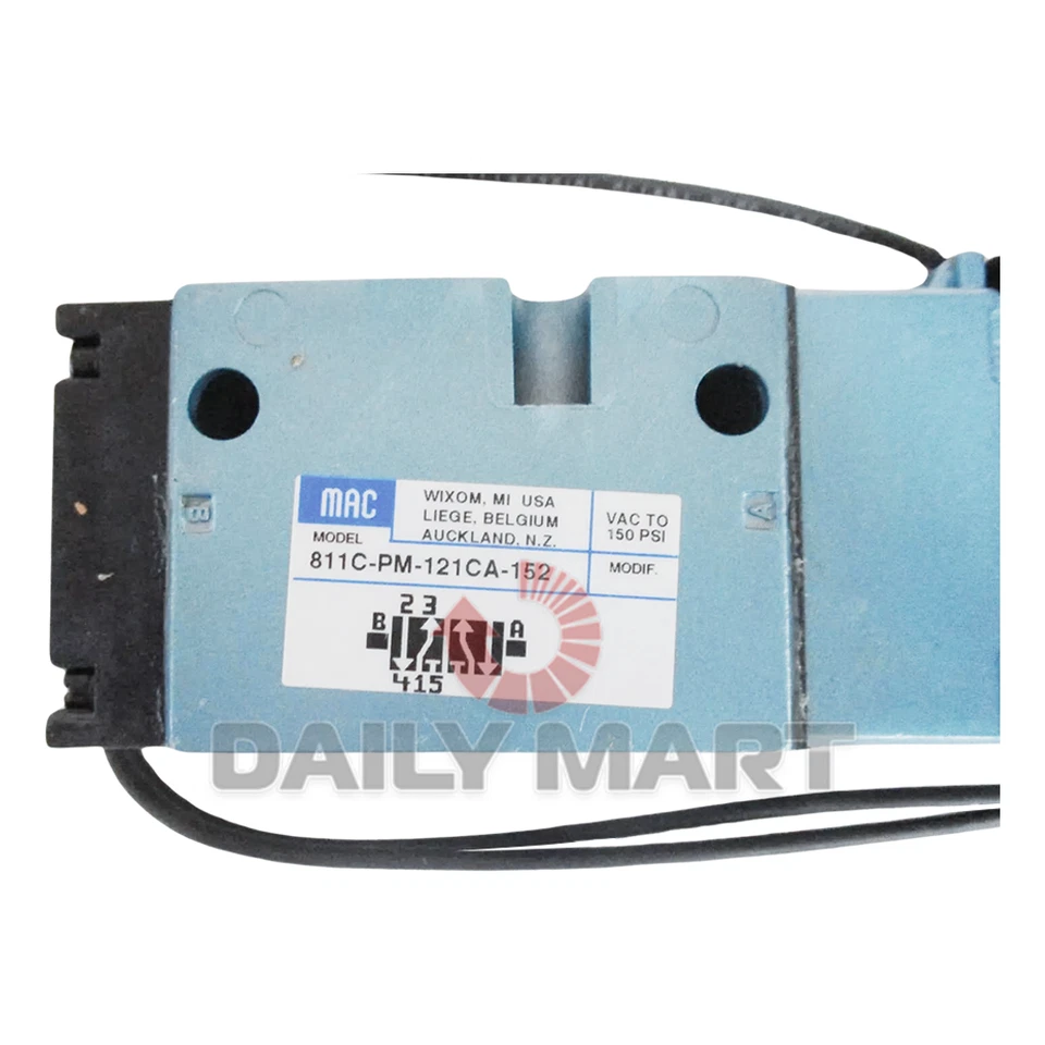 New In Box MAC 811C-PM-121CA-152 Solenoid Valve - Image 3 of 4