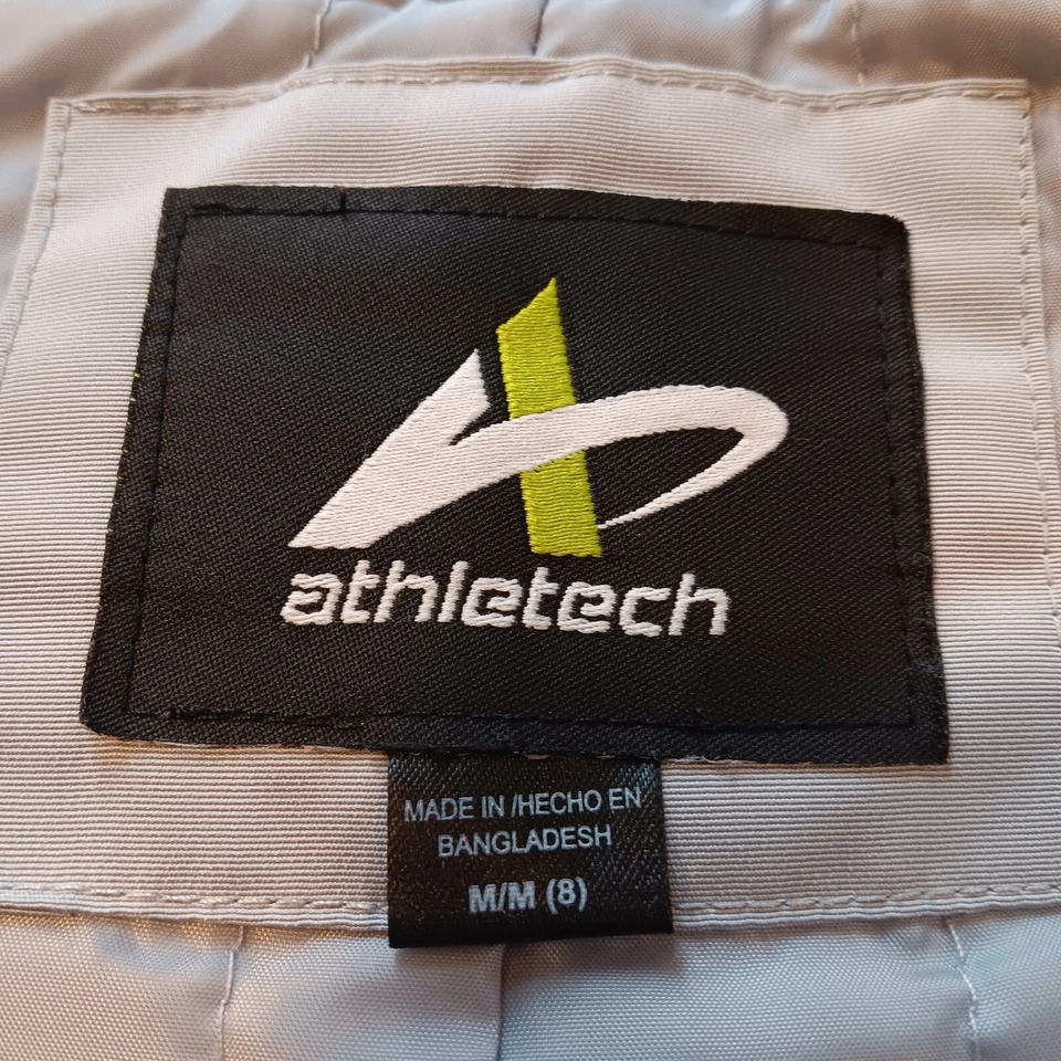 Athletech Pants Youth Size Medium 8 Gray Ski Snow Pockets Water Resistant - Image 3 of 4