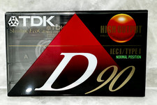TDK D90 Standard Audio Cassette A00808-20