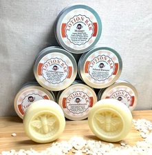 Organic Patchouli Solid Lotion Bar, Body Butter Bar, Natural Beeswax Lotion.